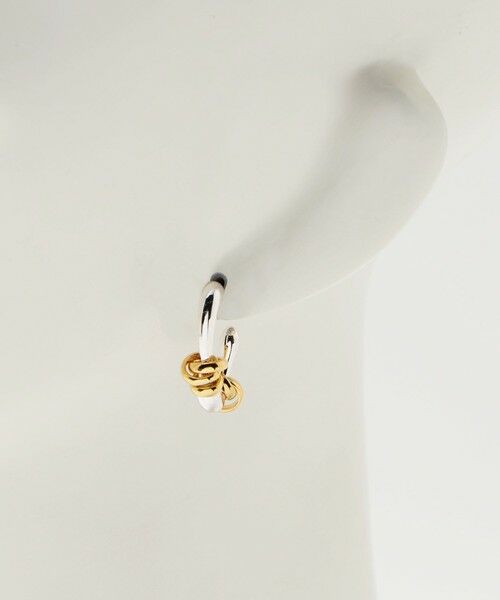 BEAUTY&YOUTH UNITED ARROWS / ビューティー&ユース ユナイテッドアローズ ピアス・イヤリング | ＜LAPUIS＞Flow coil ピアス | 詳細8