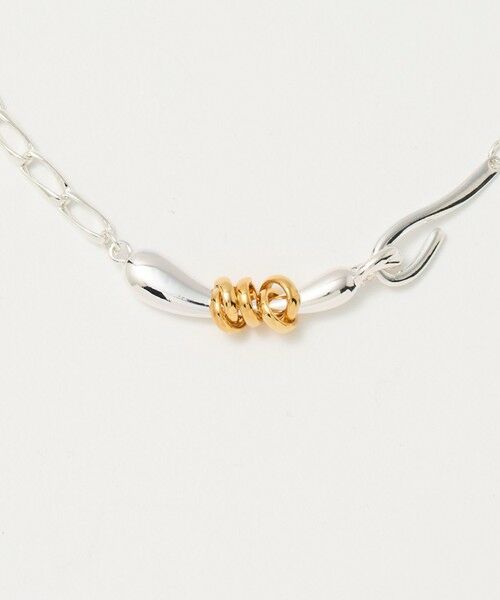 BEAUTY&YOUTH UNITED ARROWS / ビューティー&ユース ユナイテッドアローズ ネックレス・ペンダント・チョーカー | ＜LAPUIS＞Flow coil チョーカー | 詳細2