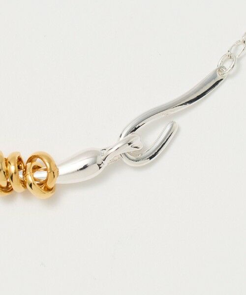 BEAUTY&YOUTH UNITED ARROWS / ビューティー&ユース ユナイテッドアローズ ネックレス・ペンダント・チョーカー | ＜LAPUIS＞Flow coil チョーカー | 詳細4