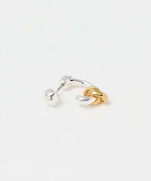BEAUTY&YOUTH UNITED ARROWS / ビューティー&ユース ユナイテッドアローズ ピアス・イヤリング | ＜LAPUIS＞Drop flow coil ピアス | 詳細4