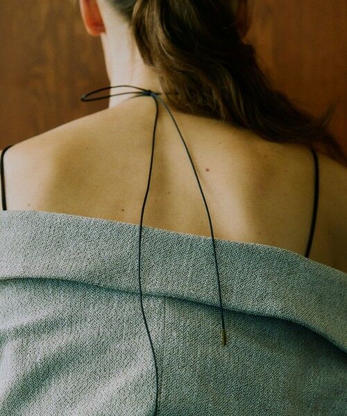 BEAUTY&YOUTH UNITED ARROWS / ビューティー&ユース ユナイテッドアローズ ネックレス・ペンダント・チョーカー | ＜SOAC＞PLUMP DROP コード ネックレス | 詳細1