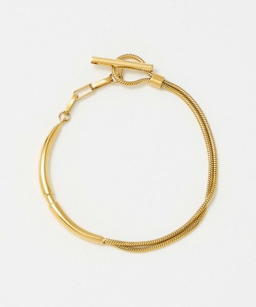 BEAUTY&YOUTH UNITED ARROWS / ビューティー&ユース ユナイテッドアローズ ブレスレット・バングル | ＜SOAC＞STEP LINE ブレスレット（GOLD）
