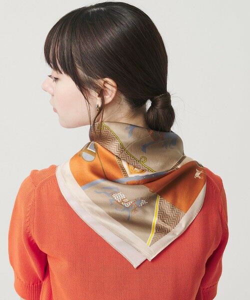 BEAUTY&YOUTH UNITED ARROWS / ビューティー&ユース ユナイテッドアローズ バンダナ・スカーフ | シルク ホース スカーフ | 詳細2