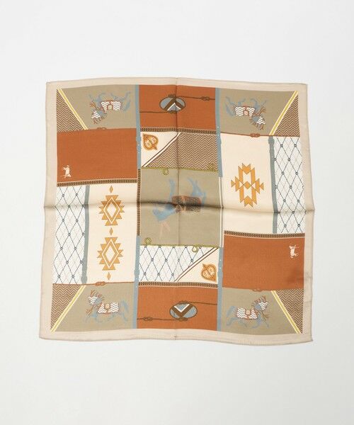 BEAUTY&YOUTH UNITED ARROWS / ビューティー&ユース ユナイテッドアローズ バンダナ・スカーフ | シルク ホース スカーフ | 詳細1