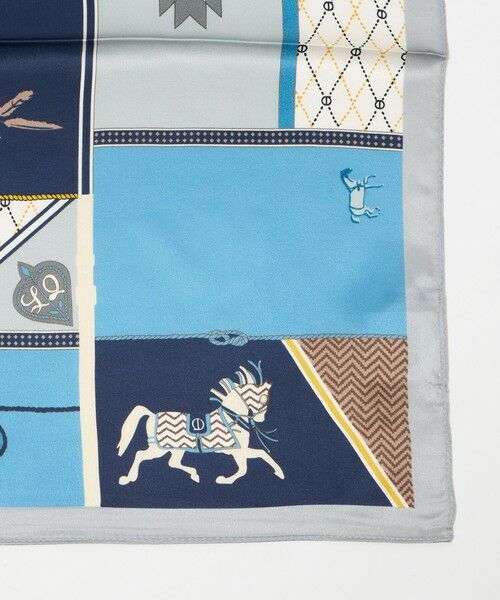 BEAUTY&YOUTH UNITED ARROWS / ビューティー&ユース ユナイテッドアローズ バンダナ・スカーフ | シルク ホース スカーフ | 詳細4
