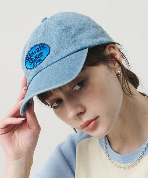 BEAUTY&YOUTH UNITED ARROWS / ビューティー&ユース ユナイテッドアローズ キャップ | ＜PARROTT CANVAS＞ロゴ デニム キャプ | 詳細1