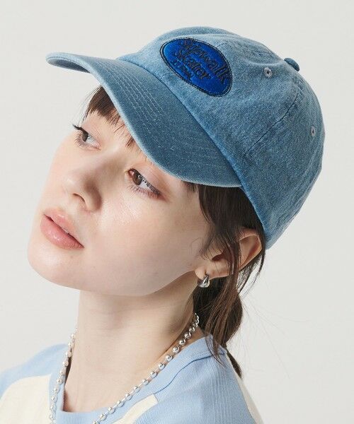 BEAUTY&YOUTH UNITED ARROWS / ビューティー&ユース ユナイテッドアローズ キャップ | ＜PARROTT CANVAS＞ロゴ デニム キャプ | 詳細2