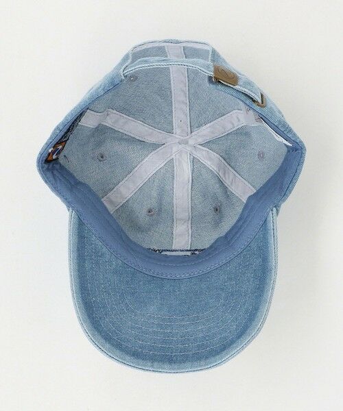 BEAUTY&YOUTH UNITED ARROWS / ビューティー&ユース ユナイテッドアローズ キャップ | ＜PARROTT CANVAS＞ロゴ デニム キャプ | 詳細8