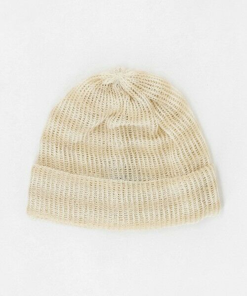 BEAUTY&YOUTH UNITED ARROWS / ビューティー&ユース ユナイテッドアローズ ニットキャップ | ＜RACAL＞シアー メッシュ ニットキャップ（BEIGE）