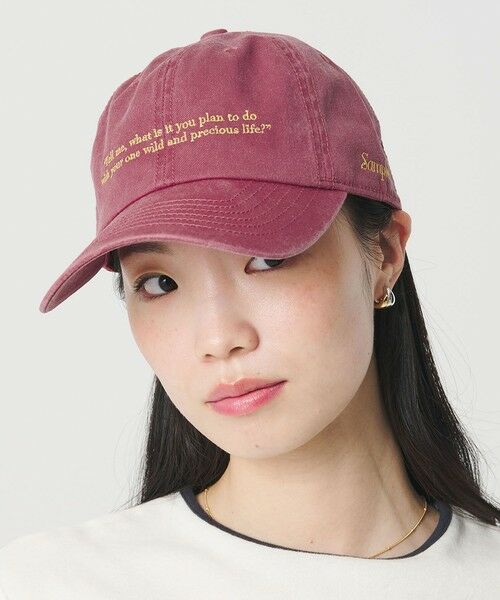 BEAUTY&YOUTH UNITED ARROWS / ビューティー&ユース ユナイテッドアローズ キャップ | 【別注】＜Samplee＞メッセージ キャップ | 詳細7