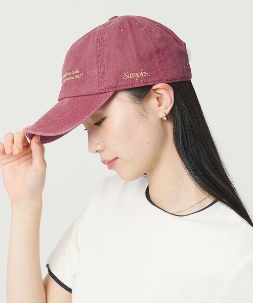 BEAUTY&YOUTH UNITED ARROWS / ビューティー&ユース ユナイテッドアローズ キャップ | 【別注】＜Samplee＞メッセージ キャップ | 詳細8