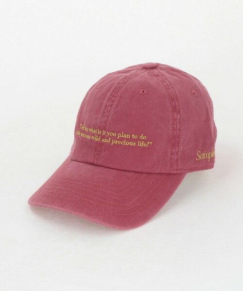 BEAUTY&YOUTH UNITED ARROWS / ビューティー&ユース ユナイテッドアローズ キャップ | 【別注】＜Samplee＞メッセージ キャップ | 詳細9