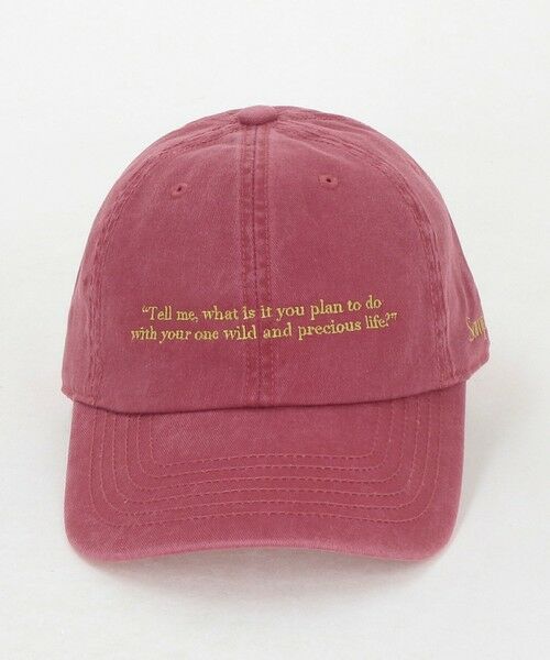 BEAUTY&YOUTH UNITED ARROWS / ビューティー&ユース ユナイテッドアローズ キャップ | 【別注】＜Samplee＞メッセージ キャップ | 詳細10