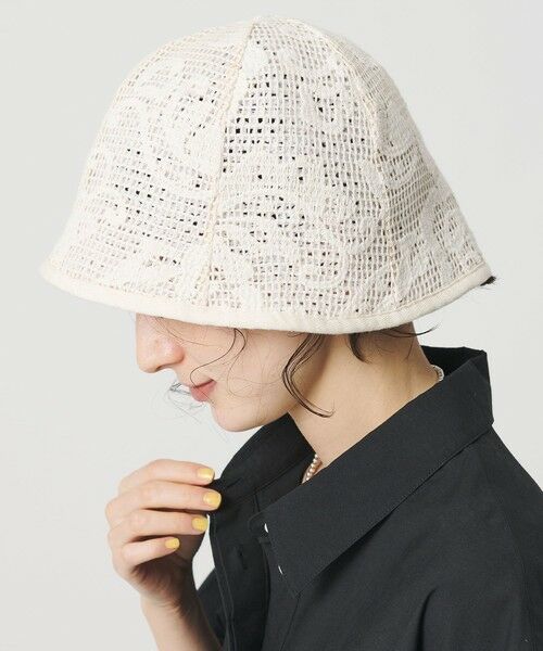 BEAUTY&YOUTH UNITED ARROWS / ビューティー&ユース ユナイテッドアローズ ハット | レース バケットハット（NATURAL）