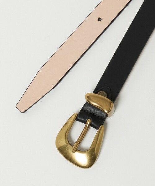 BEAUTY&YOUTH UNITED ARROWS / ビューティー&ユース ユナイテッドアローズ ベルト・サスペンダー | ＜AULENTTI＞レザー バックル ベルト | 詳細3