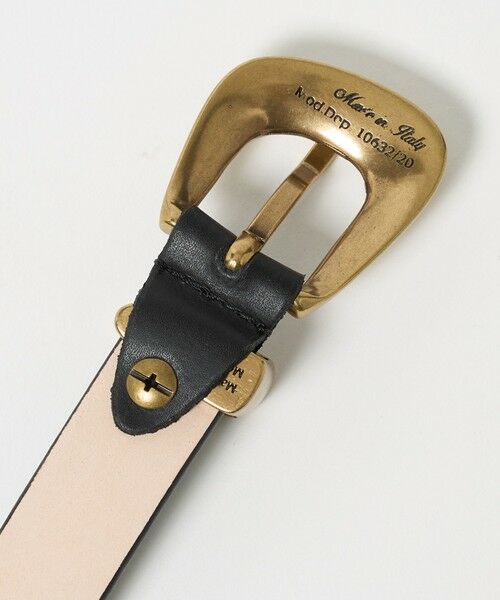 BEAUTY&YOUTH UNITED ARROWS / ビューティー&ユース ユナイテッドアローズ ベルト・サスペンダー | ＜AULENTTI＞レザー バックル ベルト | 詳細4