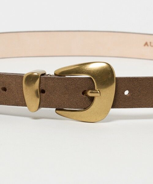 BEAUTY&YOUTH UNITED ARROWS / ビューティー&ユース ユナイテッドアローズ ベルト・サスペンダー | ＜AULENTTI＞レザー バックル ベルト | 詳細7