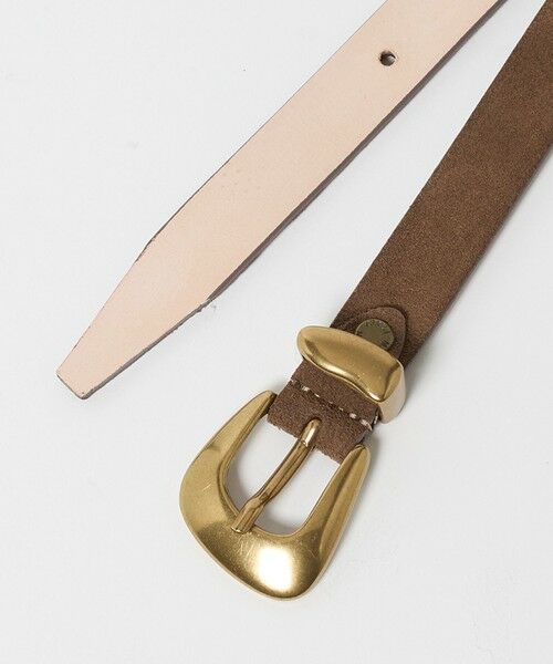 BEAUTY&YOUTH UNITED ARROWS / ビューティー&ユース ユナイテッドアローズ ベルト・サスペンダー | ＜AULENTTI＞レザー バックル ベルト | 詳細8