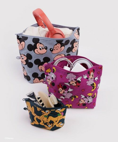 BEAUTY&YOUTH UNITED ARROWS / ビューティー&ユース ユナイテッドアローズ ポーチ | ＜BAGGU＞GO ポーチセット MICKEY、MINNIE＆PLUTO/3P | 詳細2