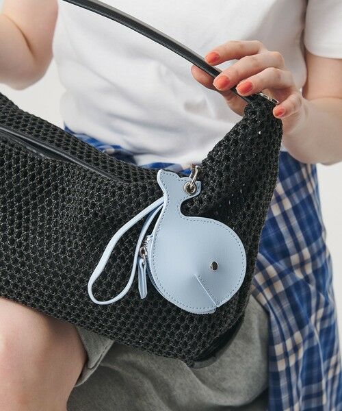 BEAUTY&YOUTH UNITED ARROWS / ビューティー&ユース ユナイテッドアローズ ポーチ | 【別注】＜YAHKI＞レザー クジラ ポーチ ストラップ | 詳細14