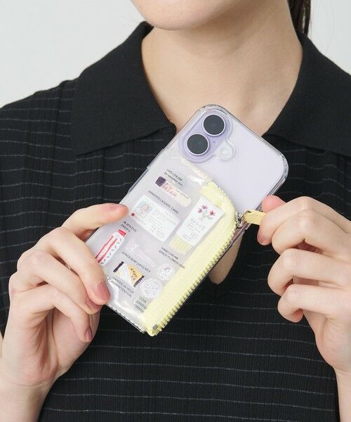 BEAUTY&YOUTH UNITED ARROWS / ビューティー&ユース ユナイテッドアローズ モバイルケース | ＜A SCENE×CONVENIENCE YOUNG＞PVC クリア ケース 17 | 詳細9