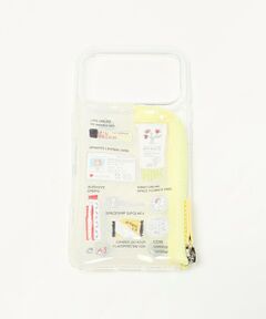 BEAUTY&YOUTH UNITED ARROWS / ビューティー&ユース ユナイテッドアローズ モバイルケース | ＜A SCENE×CONVENIENCE YOUNG＞PVC クリア ケース 17Pro