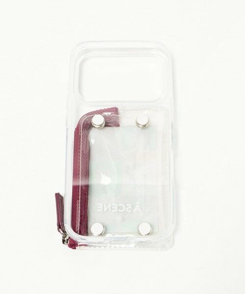 BEAUTY&YOUTH UNITED ARROWS / ビューティー&ユース ユナイテッドアローズ モバイルケース | ＜A SCENE×CONVENIENCE YOUNG＞PVC クリア ケース 17Pro | 詳細1