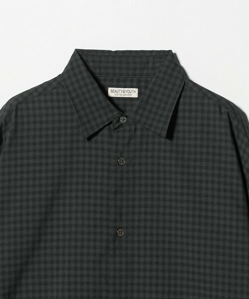 BEAUTY&YOUTH UNITED ARROWS / ビューティー&ユース ユナイテッドアローズ シャツ・ブラウス | ギンガム チェック レギュラー シャツ GRANDE TAPERD型 | 詳細3