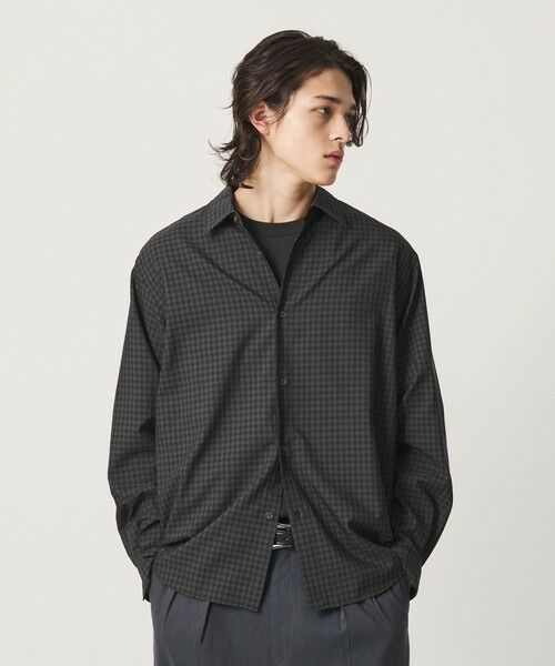 BEAUTY&YOUTH UNITED ARROWS / ビューティー&ユース ユナイテッドアローズ シャツ・ブラウス | ギンガム チェック レギュラー シャツ GRANDE TAPERD型 | 詳細1