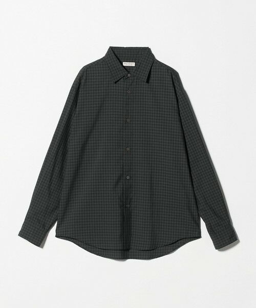 BEAUTY&YOUTH UNITED ARROWS / ビューティー&ユース ユナイテッドアローズ シャツ・ブラウス | ギンガム チェック レギュラー シャツ GRANDE TAPERD型（BLACK）