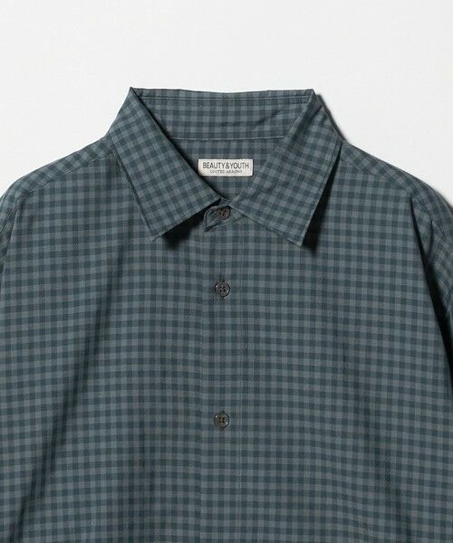 BEAUTY&YOUTH UNITED ARROWS / ビューティー&ユース ユナイテッドアローズ シャツ・ブラウス | ギンガム チェック レギュラー シャツ GRANDE TAPERD型 | 詳細4