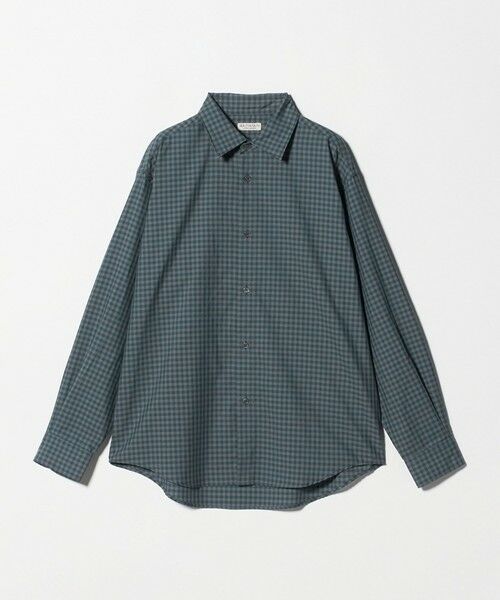 BEAUTY&YOUTH UNITED ARROWS / ビューティー&ユース ユナイテッドアローズ シャツ・ブラウス | ギンガム チェック レギュラー シャツ GRANDE TAPERD型（MD.GRAY）