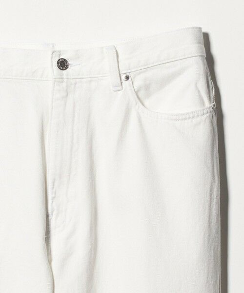BEAUTY&YOUTH UNITED ARROWS / ビューティー&ユース ユナイテッドアローズ その他パンツ | テーパード ホワイト デニム 5ポケット パンツ NO.9 | 詳細10