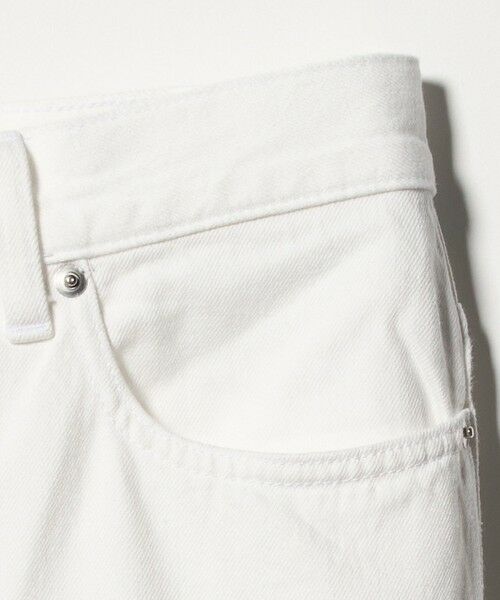 BEAUTY&YOUTH UNITED ARROWS / ビューティー&ユース ユナイテッドアローズ その他パンツ | テーパード ホワイト デニム 5ポケット パンツ NO.9 | 詳細12
