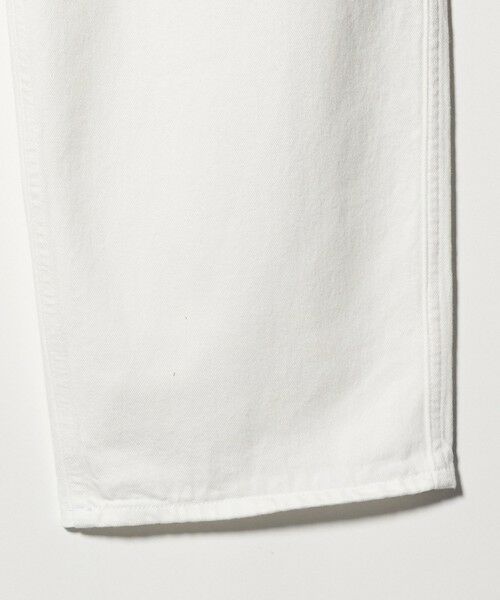 BEAUTY&YOUTH UNITED ARROWS / ビューティー&ユース ユナイテッドアローズ その他パンツ | テーパード ホワイト デニム 5ポケット パンツ NO.9 | 詳細19