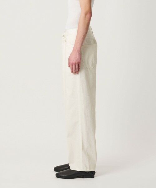 BEAUTY&YOUTH UNITED ARROWS / ビューティー&ユース ユナイテッドアローズ その他パンツ | テーパード ホワイト デニム 5ポケット パンツ NO.9 | 詳細5
