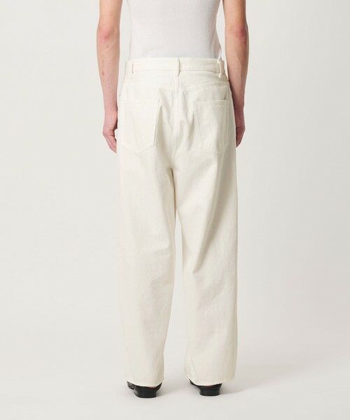 BEAUTY&YOUTH UNITED ARROWS / ビューティー&ユース ユナイテッドアローズ その他パンツ | テーパード ホワイト デニム 5ポケット パンツ NO.9 | 詳細6