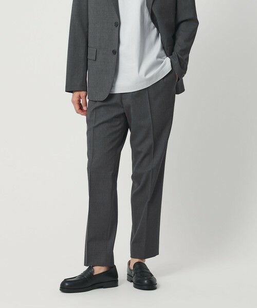 BEAUTY&YOUTH UNITED ARROWS / ビューティー&ユース ユナイテッドアローズ その他パンツ | ASTY 1プリーツ スラックス NO.5 セットアップ対応（DK.GRAY）