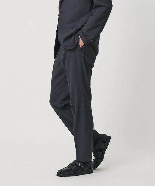 BEAUTY&YOUTH UNITED ARROWS / ビューティー&ユース ユナイテッドアローズ その他パンツ | ASTY 1プリーツ スラックス NO.5 セットアップ対応（NAVY）