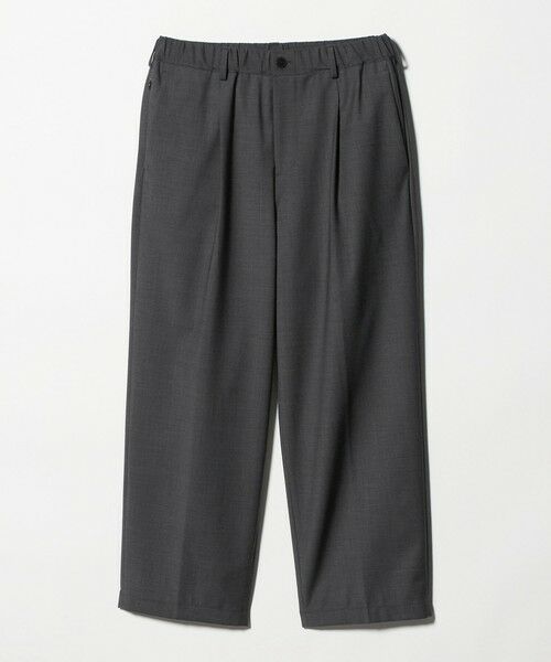 BEAUTY&YOUTH UNITED ARROWS / ビューティー&ユース ユナイテッドアローズ その他パンツ | ウーステッド バギー イージー パンツ NO.10 ウォッシャブル（DK.GRAY）
