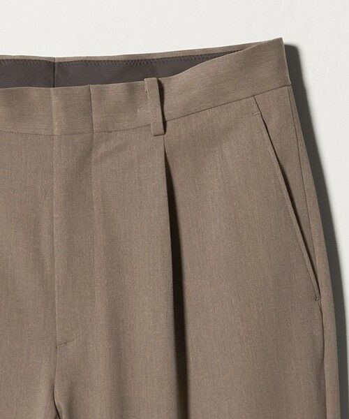 BEAUTY&YOUTH UNITED ARROWS / ビューティー&ユース ユナイテッドアローズ その他パンツ | アルガン トロ 1プリーツ テーパード スラックス NO.7 ストレッチ | 詳細24