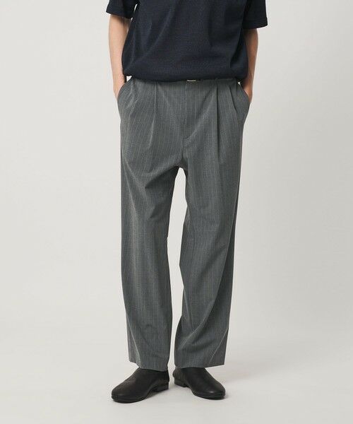 BEAUTY&YOUTH UNITED ARROWS / ビューティー&ユース ユナイテッドアローズ その他パンツ | ピンストライプ バギー スラックス NO.9 ストレッチ | 詳細8