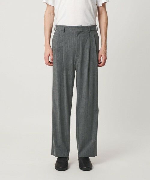 BEAUTY&YOUTH UNITED ARROWS / ビューティー&ユース ユナイテッドアローズ その他パンツ | ピンストライプ バギー スラックス NO.9 ストレッチ | 詳細10