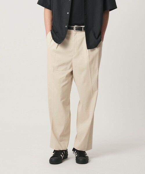 BEAUTY&YOUTH UNITED ARROWS / ビューティー&ユース ユナイテッドアローズ その他パンツ | タンブル リネン スラックス NO.9(OFF WHITE)