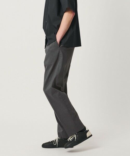 BEAUTY&YOUTH UNITED ARROWS / ビューティー&ユース ユナイテッドアローズ その他パンツ | タンブル リネン スラックス NO.9(DK.GRAY)