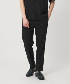 【WEB限定 WARDROBE SMART】 Reflax ノープリーツ スラックス パンツ