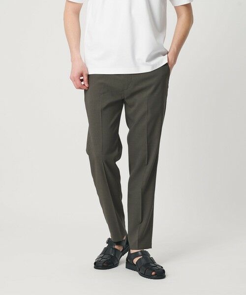 BEAUTY&YOUTH UNITED ARROWS / ビューティー&ユース ユナイテッドアローズ スラックス・ドレスパンツ | 【WEB限定 WARDROBE SMART】 Reflax ノープリーツ スラックス パンツ | 詳細15