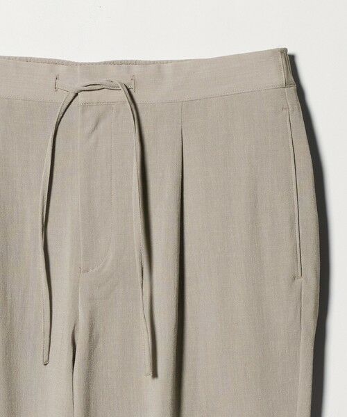 BEAUTY&YOUTH UNITED ARROWS / ビューティー&ユース ユナイテッドアローズ その他パンツ | ソアロン 1プリーツ テーパード イージー パンツ NO.5 | 詳細10