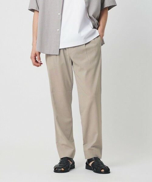 BEAUTY&YOUTH UNITED ARROWS / ビューティー&ユース ユナイテッドアローズ その他パンツ | ソアロン 1プリーツ テーパード イージー パンツ NO.5 | 詳細8