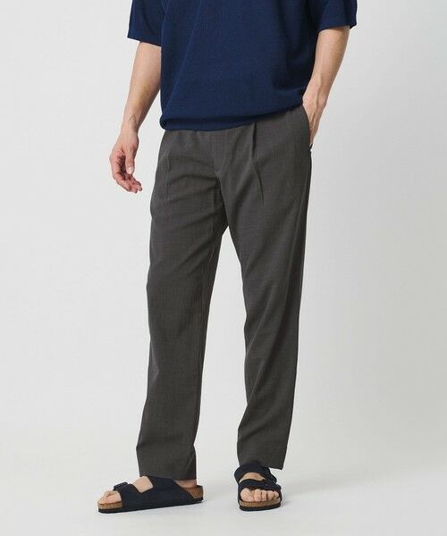 BEAUTY&YOUTH UNITED ARROWS / ビューティー&ユース ユナイテッドアローズ その他パンツ | ソアロン 1プリーツ テーパード イージー パンツ NO.5 | 詳細13